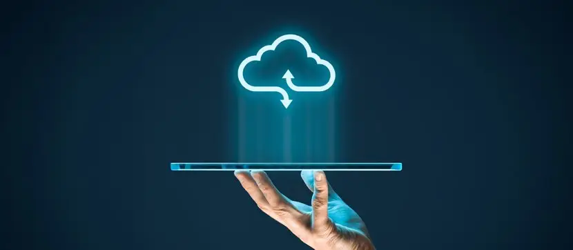 Illustration depicting the evolution of legacy systems to modern cloud-based applications